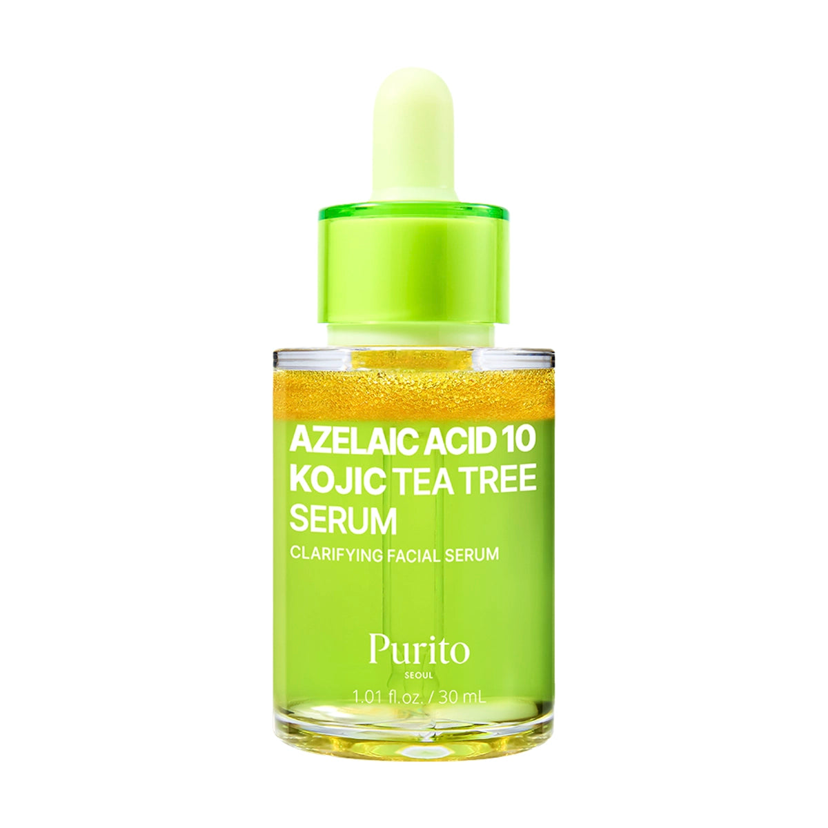 Serums pret akni Purito Seoul Azelaic Acid 10 Kojic Tea Tree Serum