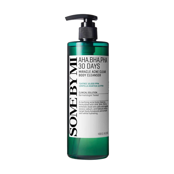 Attīroša dušas želeja problemātiskai ādai SOME BY MI AHA.BHA.PHA 30 Days Miracle Acne Body Cleanser