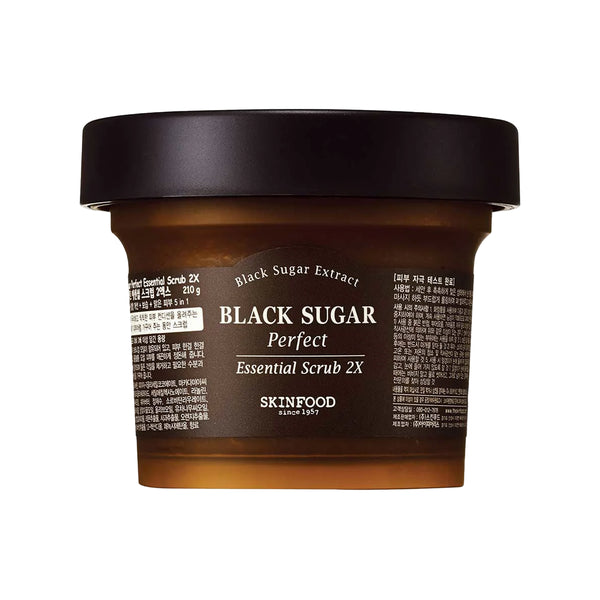 Sejas skrubis Skinfood Black Sugar Perfect Essential Scrub 2X