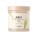 тонизирующие пэды с экстрактом риса Skinfood Rice Brightening Pad