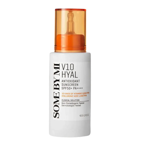 Saules aizsargkrēms ar antioksidantiem Some By Mi V10 Hyal Antioxidant Sunscreen SPF50+ PA++++  Some By Mi 40 ml.  