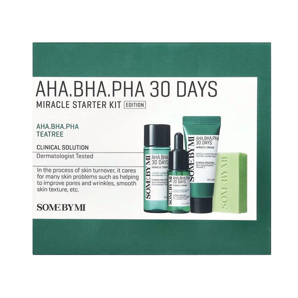 Набор для проблемной кожи с кислотами Some By Mi AHA-BHA-PHA 30 Days Miracle Starter Edition