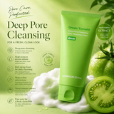 Очищающая пенка Sungboon Editor Green Tomato Deep Pore Cleansing Ultra Whipping Foam