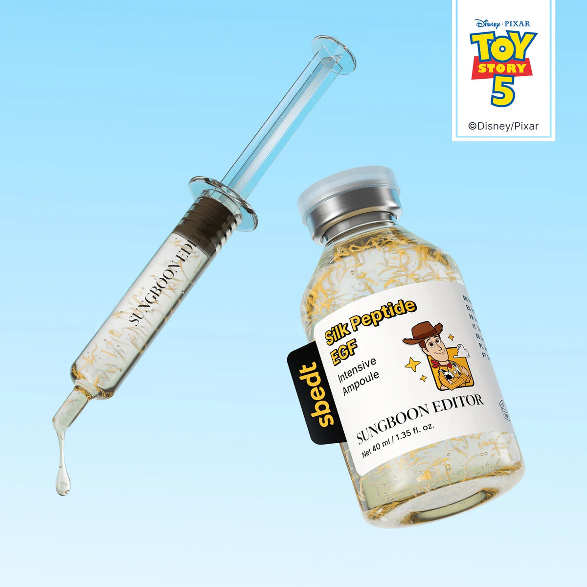 LIftinga serums Sungboon Editor Silk Peptide EGF Intensive Ampoule Toy Story Edition
