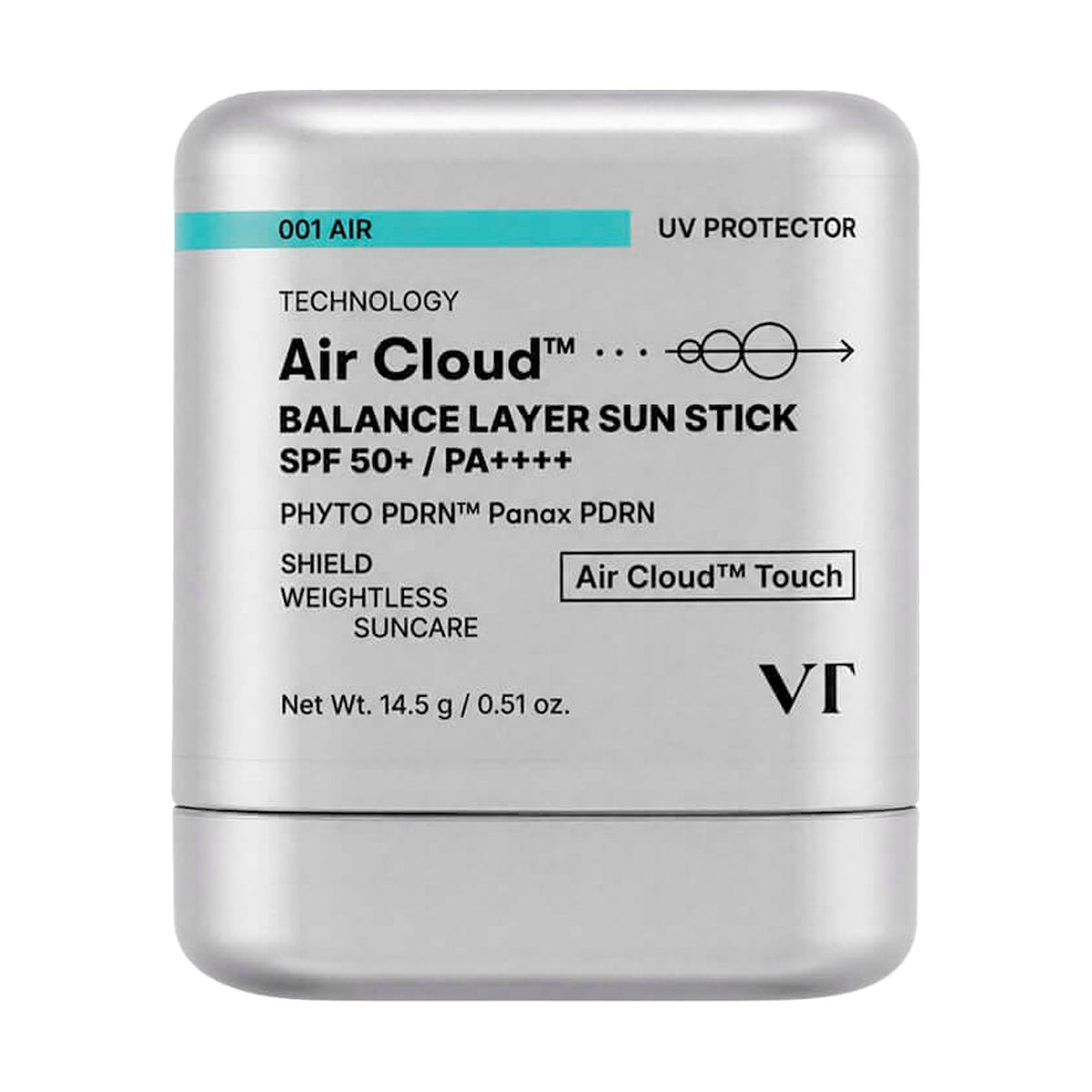 Viegls saules aizsargstiks VT Cosmetics Air Cloud Balance Layer Sun Stick SPF50+ PA++++