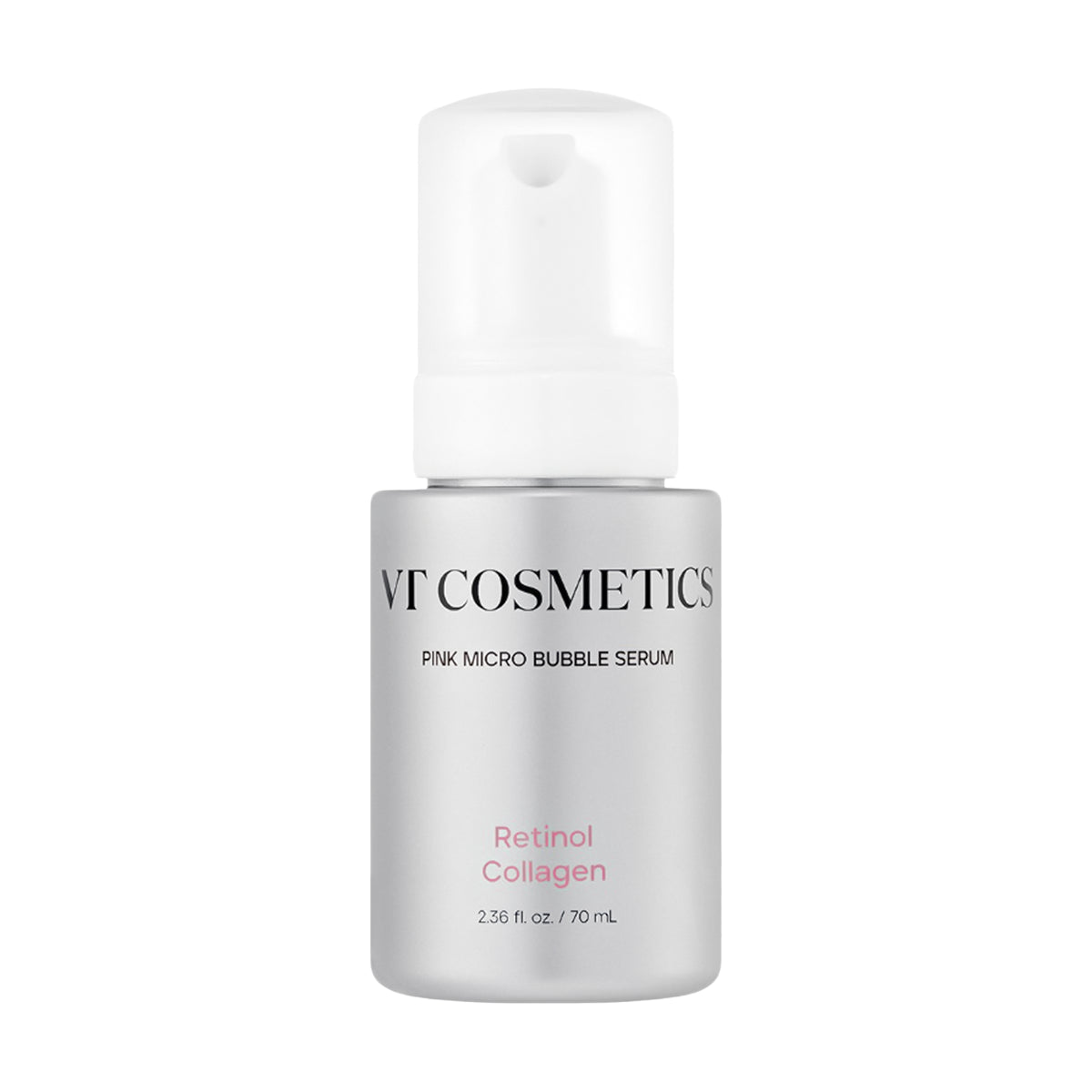 Burbuļserums ar retinolu VT Cosmetics Pink Micro Bubble Serum Retinol Collagen