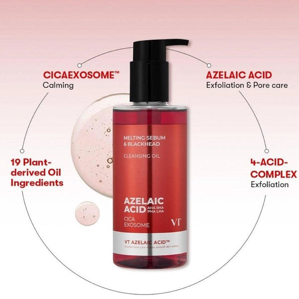 Гидрофильное масло для очищения VT Cosmetics Az Care Cleansing Oil