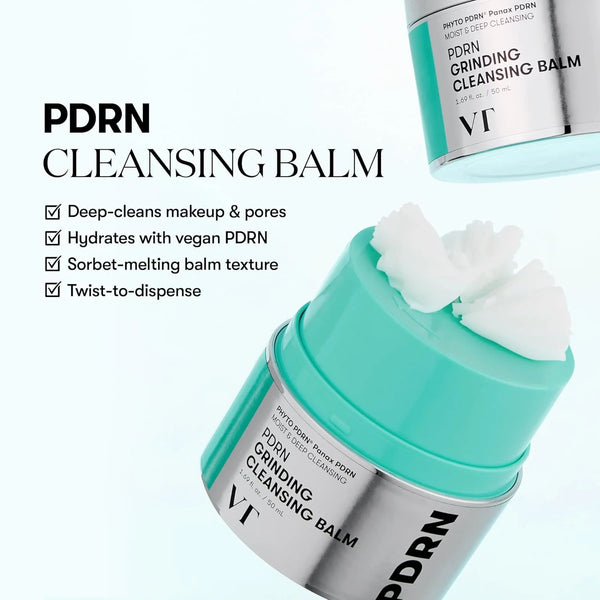 Гидрофильный бальзам для очищения VT Cosmetics PDRN Grinding Cleansing Balm