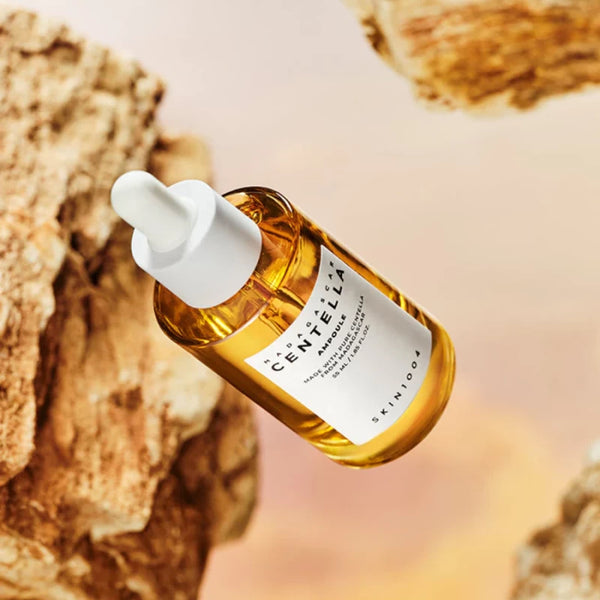 Ampula, kura satur 100% Āzijas centellas ekstraktu SKIN1004 Madagascar Centella Ampoule