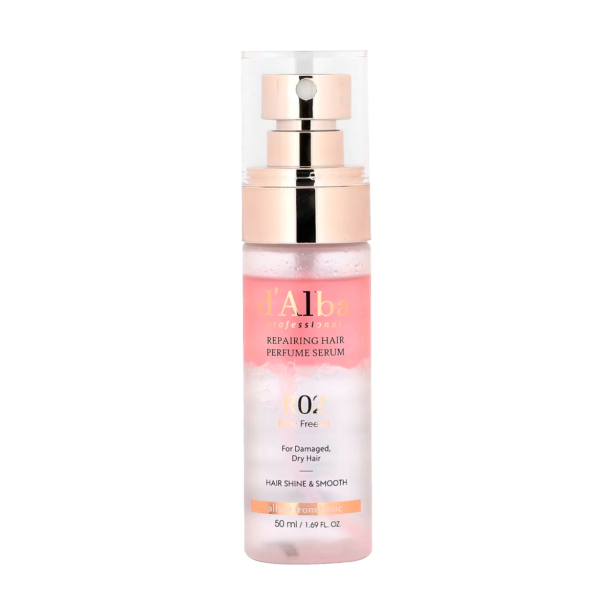 Parfimēts izsmidzināms serums matiem d’Alba Professional Repairing Hair Perfume Serum