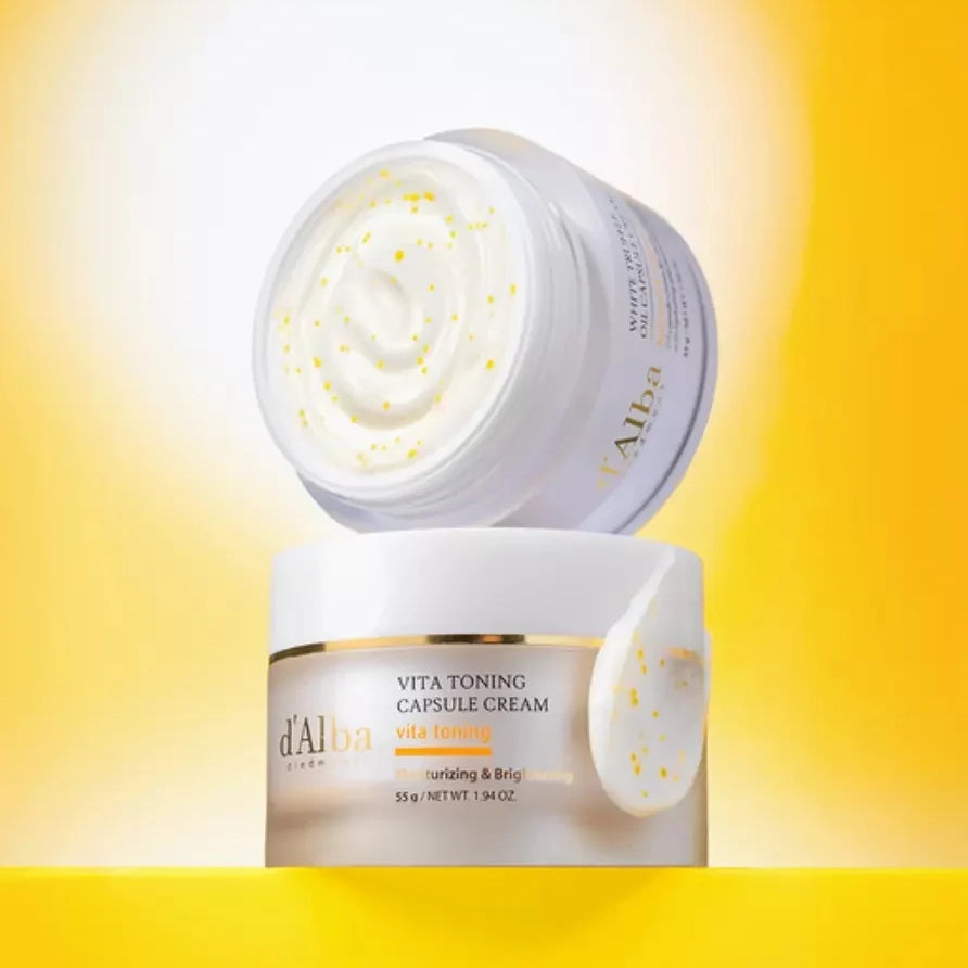 Тонизирующий капсульный крем d'Alba Vita Toning Capsule Cream – Yoko