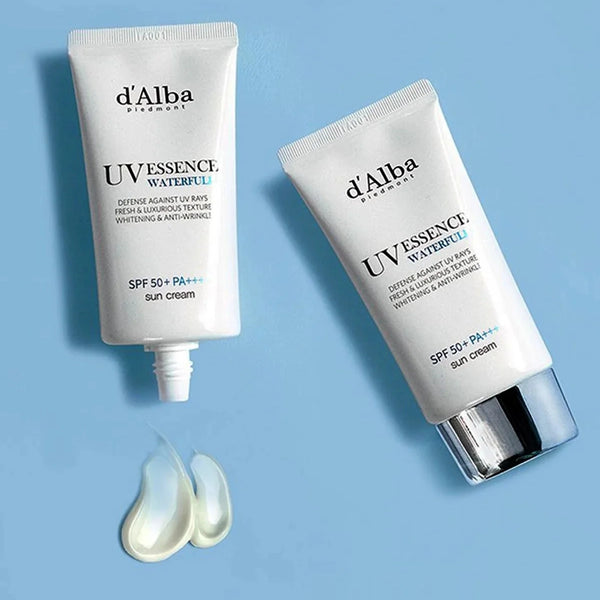 Увлажняющий солнцезащитный крем для лица d'Alba Waterfull Essence Sun Cream SPF 50+ PA++++