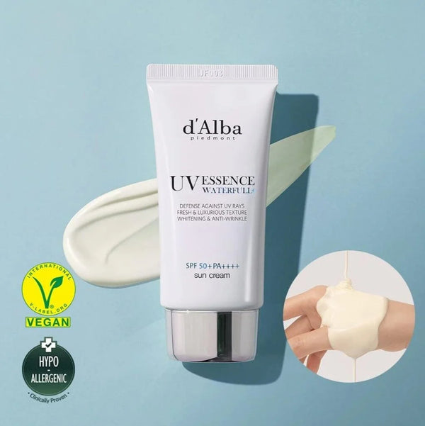 Увлажняющий солнцезащитный крем для лица d'Alba Waterfull Essence Sun Cream SPF 50+ PA++++