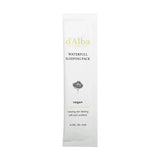 Gelveida nakts maska d'Alba Waterfull Vegan Sleeping Pack