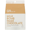 Auduma maska G9Skin Milk Bomb Mask Chocolate | YOKO