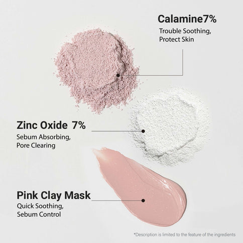 Attīroša mālu maska ar cinku Heimish All Clean Pink Clay Purifying Wash Off Mask  Heimish   