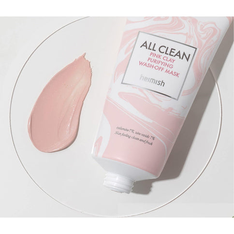 Attīroša mālu maska ar cinku Heimish All Clean Pink Clay Purifying Wash Off Mask  Heimish   