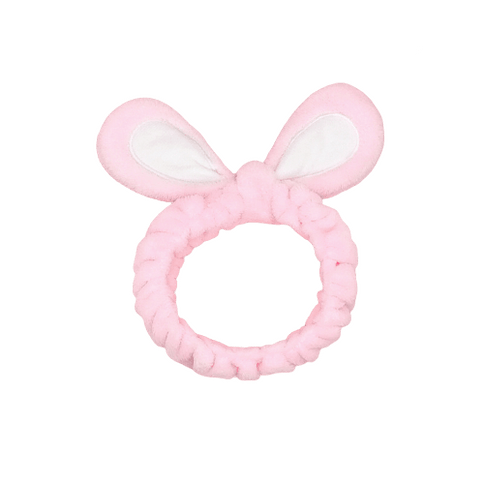 Pūkaina matu lente Fluffy Hair Band  Fluffy Hair Band Pink  