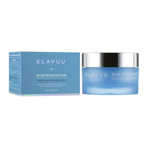 Mitrinošs krēms ar jūras kolagēnu KLAVUU Blue Pearlsation Marine Aqua Enriched Cream  KLAVUU   