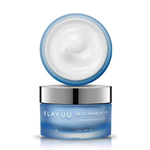 Mitrinošs krēms ar jūras kolagēnu KLAVUU Blue Pearlsation Marine Aqua Enriched Cream  KLAVUU   