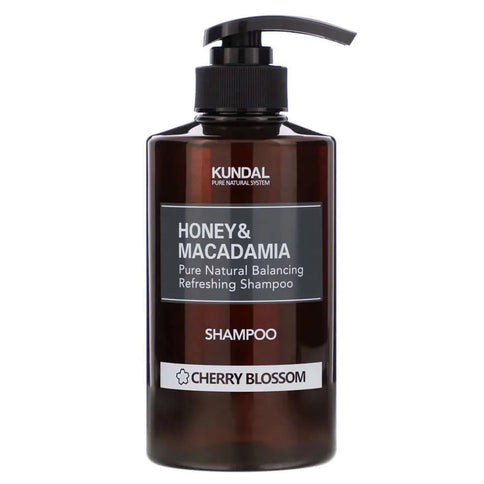 Matu šampūns ar maigu ķiršu ziedu aromātu KUNDAL Honey & Macadamia Shampoo Cherry Blossom  Kundal   