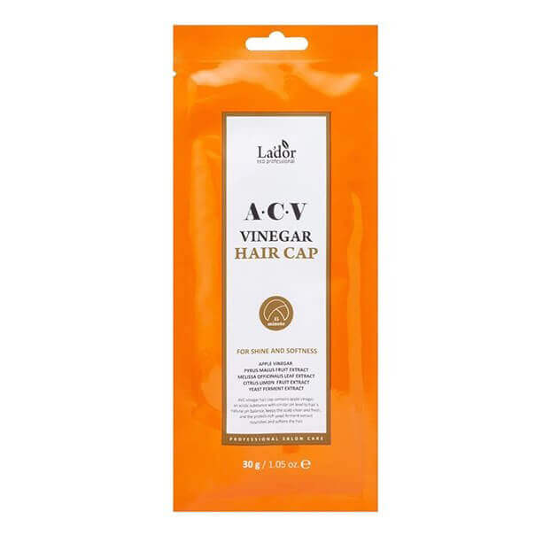 Maska-cepurīte matiem ar ābolu etiķi Lador ACV Vinegar Hair Cap