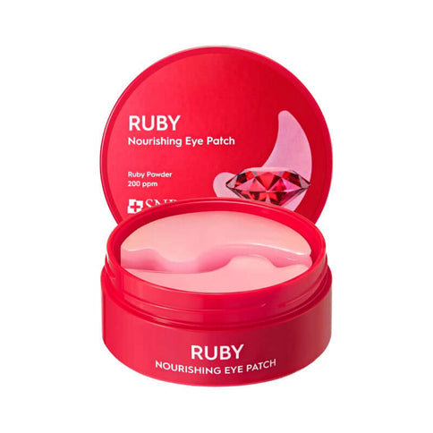 Hidrogela plāksteri ar rubīna pūderi SNP Ruby Nutrition Eye Patch  SNP 60 ea.  