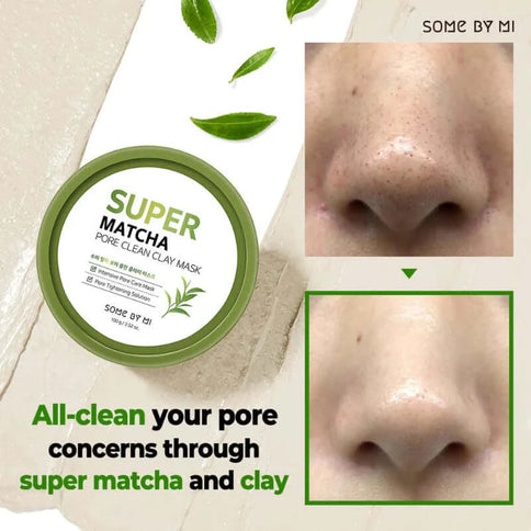 Attīroša mālu maska ar matcha tēju Some By Mi Super Matcha Pore Clean Clay Mask  Some By Mi   