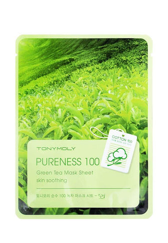 Auduma maska Tony Moly Pureness 100 Mask Sheet  TONYMOLY Green Tea  